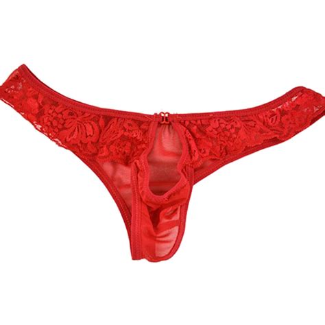 mens lace thong underwear